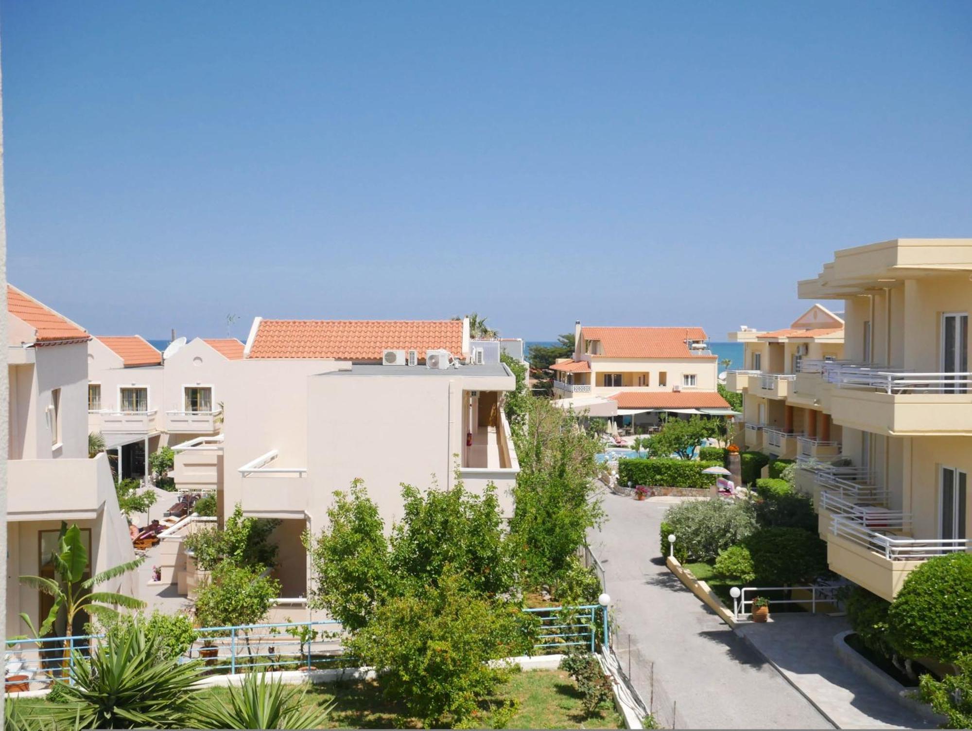 Litinas Apartments With Pool Agia Marina Buitenkant foto