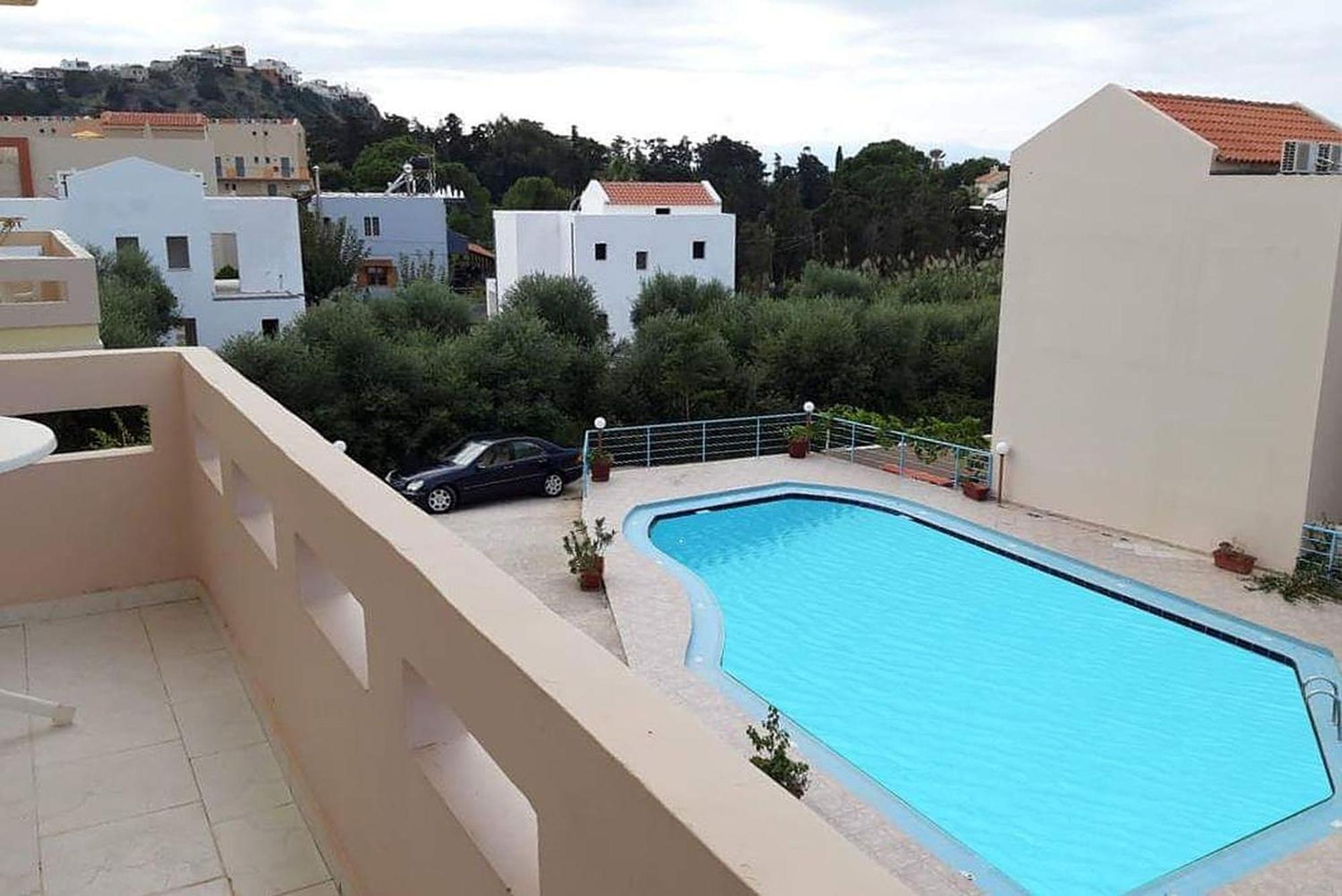 Litinas Apartments With Pool Agia Marina Buitenkant foto