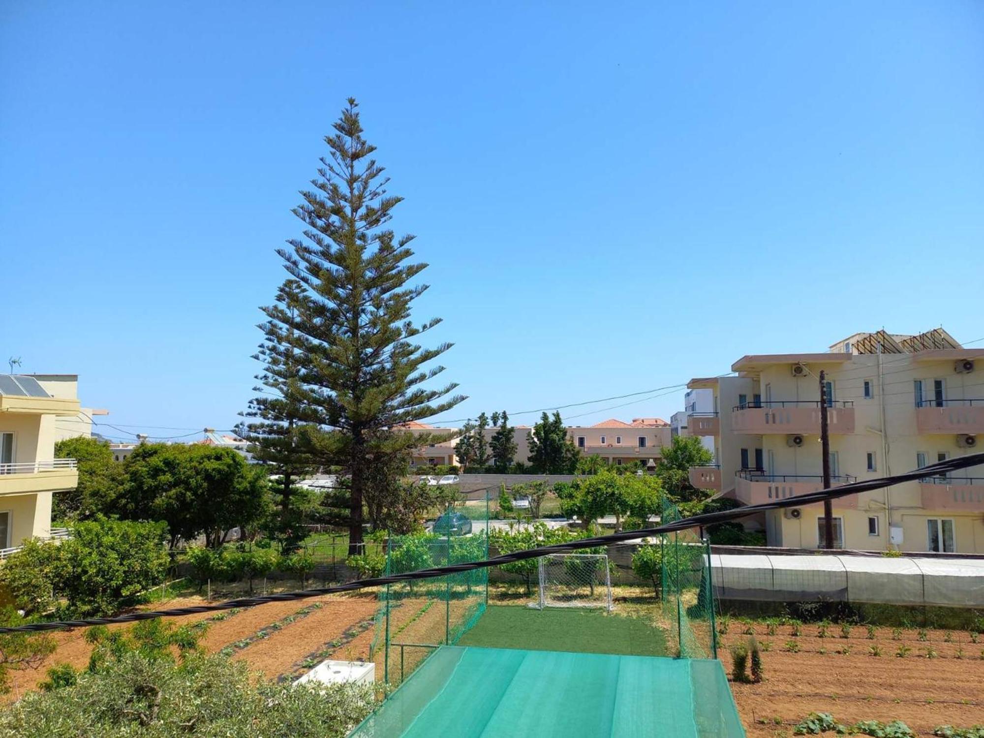 Litinas Apartments With Pool Agia Marina Buitenkant foto