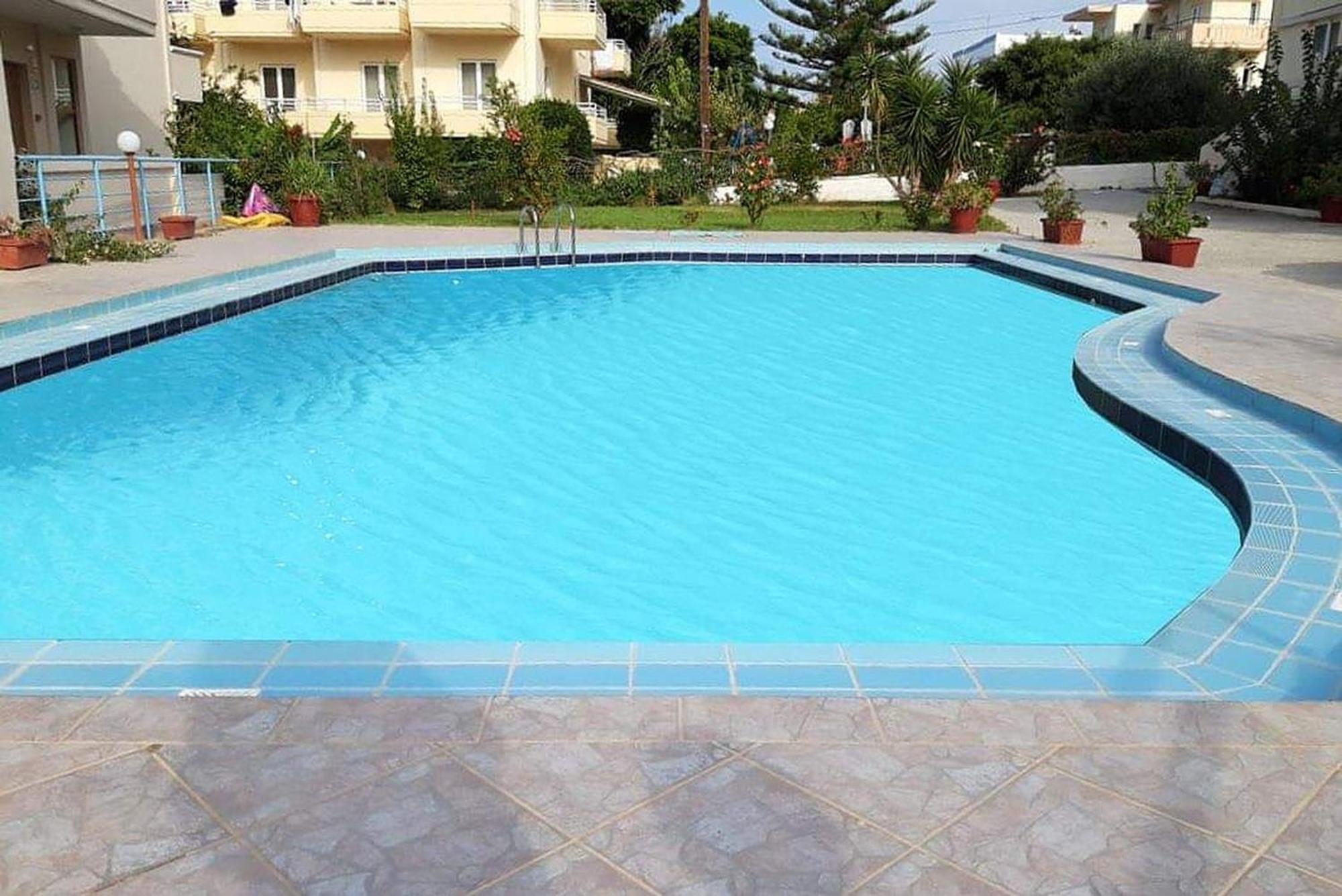 Litinas Apartments With Pool Agia Marina Buitenkant foto